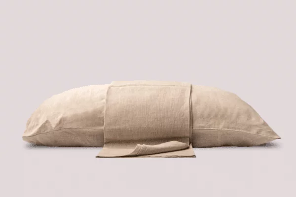 FrenchLinen NaturalFlax Pillow and Case e1610571097806