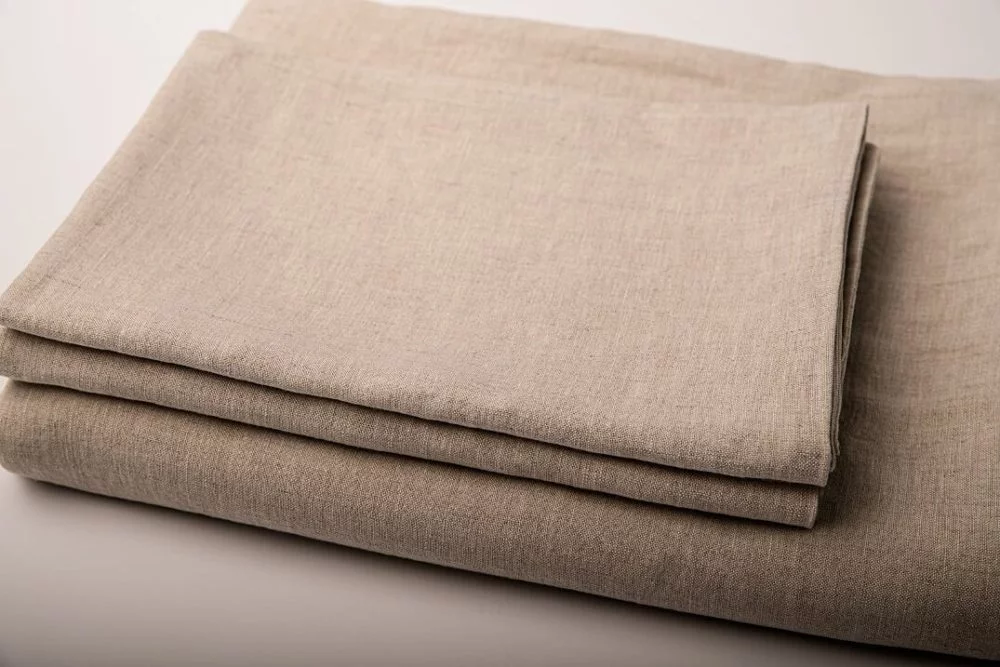French Linen Sheet Set, without Fitted Sheet FrenchLinen NaturalFlax Set NED6527 e1610571197456