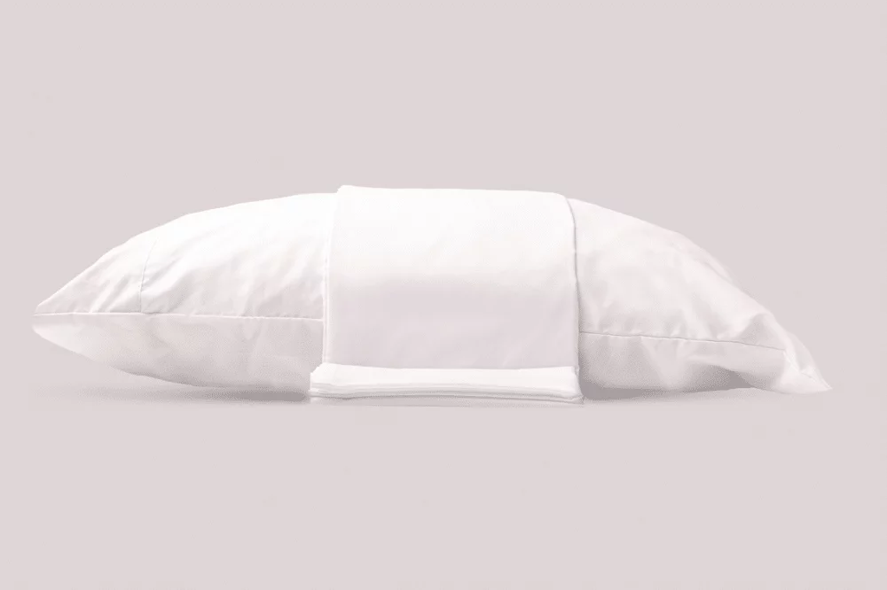 Microfiber White Pillow and Case NED6515 e1610570964169